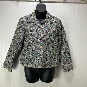 ANNE CARSON Floral Jacket